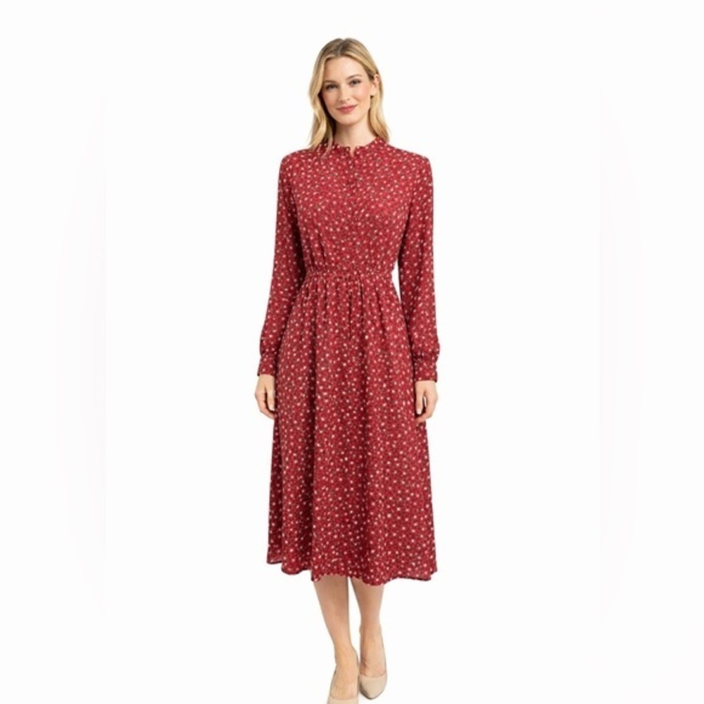 Women’s Dress Button Up Long Sleeve Size M